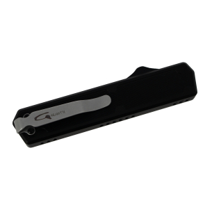 GOLGOTH - G11TA - Couteaux OTF : Lame tanto en acier D2 et manche en aluminium avec un insert en fibre de carbone 2