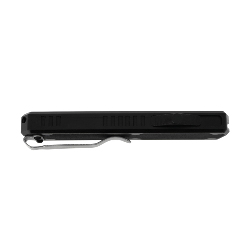 GOLGOTH - G11BO - Couteaux OTF :  Manche en aluminium avec un insert en fibre de carbone et interrupteur