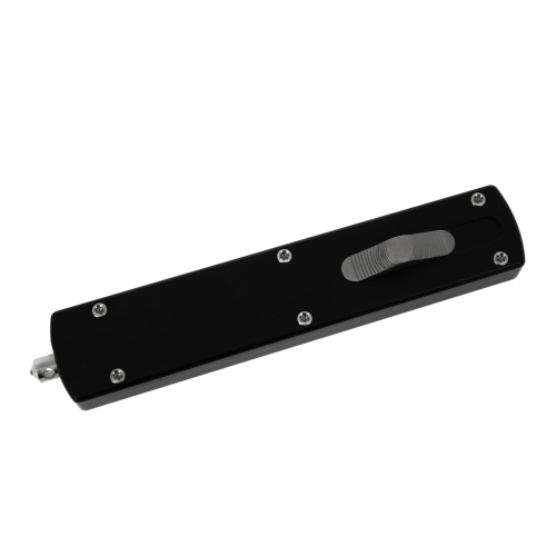 GOLGOTH - G12DP - Couteau automatique : Manche aluminium et interrupteur, brise vitre en titane