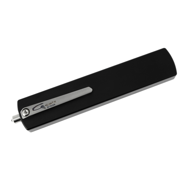 GOLGOTH - G12CT - Couteau automatique OTF - Édition limitée Corse : Manche en aluminium, clip de poche et brise vitre en titane