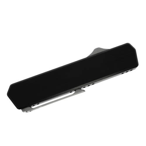 GOLGOTH - G13F - Fourchette automatique : Manche en aluminium, bouton d'ouverture et clip de poche en titane