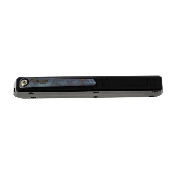 GOLGOTH - G13HB - Couteau automatique HawkBill : Manche en aluminium et clip en titane anodisé crazy