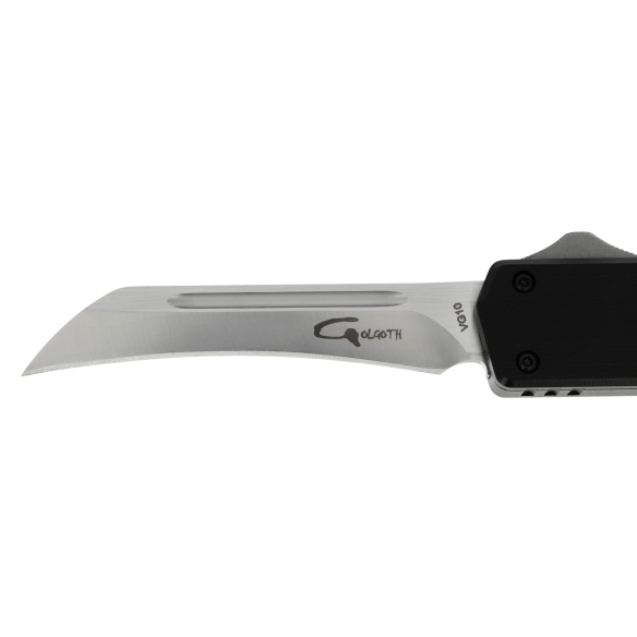 GOLGOTH - G13HB - Couteau automatique HawkBill : lame hawkbill en acier VG10
