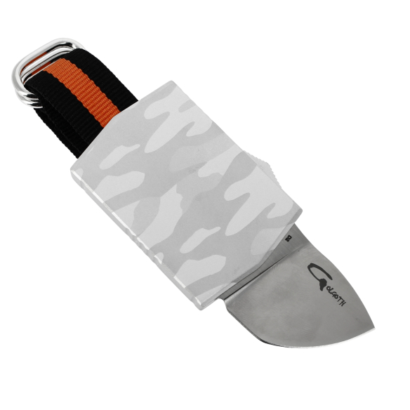 GOLGOTH - G15-CAS - CAMO SILVER - Bracelet Couteau OTF : Manche en aluminium et lame modified en acier D2