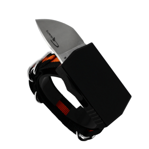 GOLGOTH - G15 BLACK - Bracelet Couteau OTF : Manche en aluminium et lame modified en acier D2