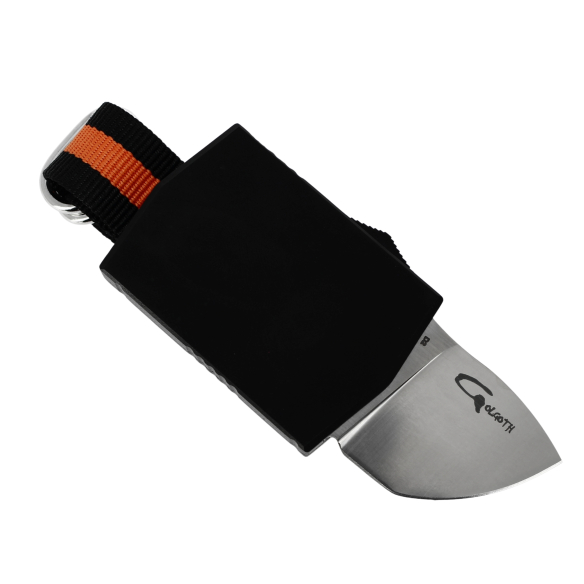 GOLGOTH - G15 BLACK - Bracelet Couteau OTF : Manche en aluminium et lame modified en acier D2