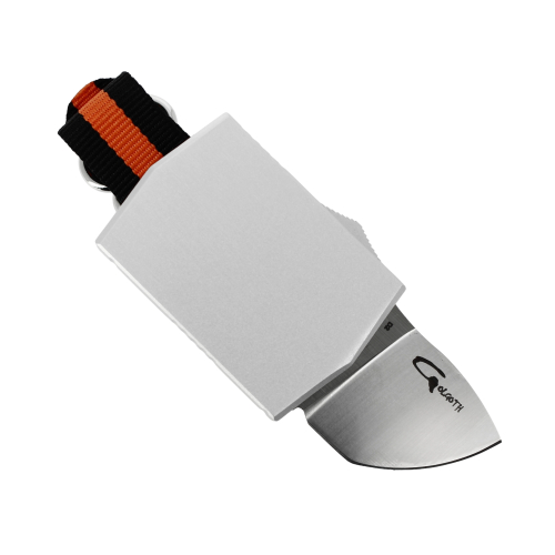 GOLGOTH - G15 SILVER - Bracelet Couteau OTF :  Manche en aluminium et lame modified en acier D2