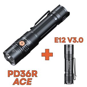 FENIX - PD36R ACE + E12 V3 KIT PROMOTION
