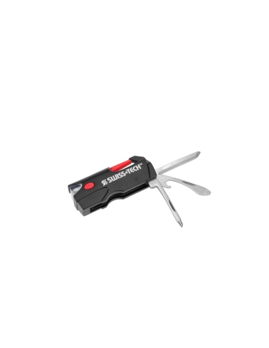 Swisstech MFTCSBKC - Lampe de poche LED multi-outils
