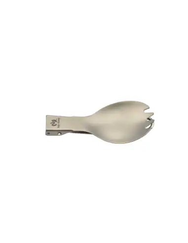Max Knives MKTI CUI - Cuillère et fourchette pliable en titane