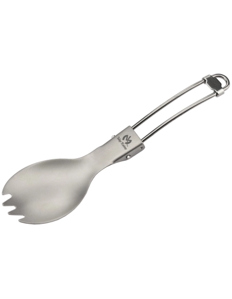 Max Knives MKTI CUI - Cuillère et fourchette pliable en titane