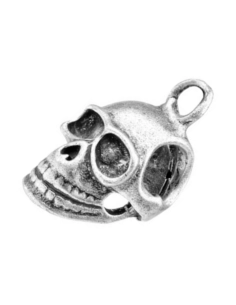 Max Knives MK SKULL 2 (Sachet de 20) - Tête de mort en métal pour paracorde