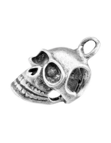 Max Knives MK SKULL 2 (Sachet de 20) - Tête de mort en métal pour paracorde