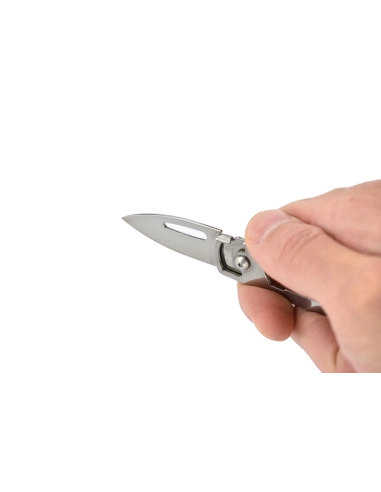 Max Knives MK117S - Couteau porte-clés - Argent