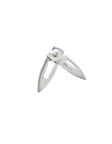Max Knives MK117S - Couteau porte-clés - Argent