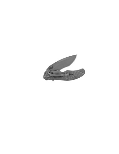 Schrade SCH601Ti - Lame Drop Point en acier