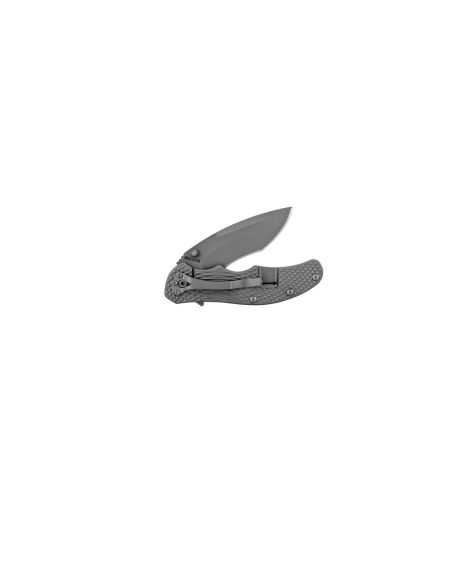 Schrade SCH601Ti - Lame Drop Point en acier
