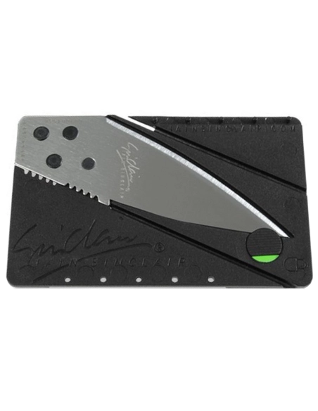 Iain Sinclair CS - Card sharp Silver - Couteau pliant format carte de crédit