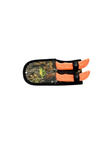 Outdoor Edge WR1C - WILD PAIR - 2 couteaux Skinner & Caper