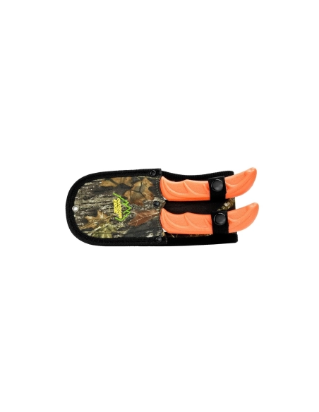 Outdoor Edge WR1C - WILD PAIR - 2 couteaux Skinner & Caper