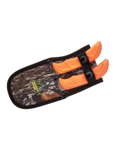 Outdoor Edge WR1C - WILD PAIR - 2 couteaux Skinner & Caper
