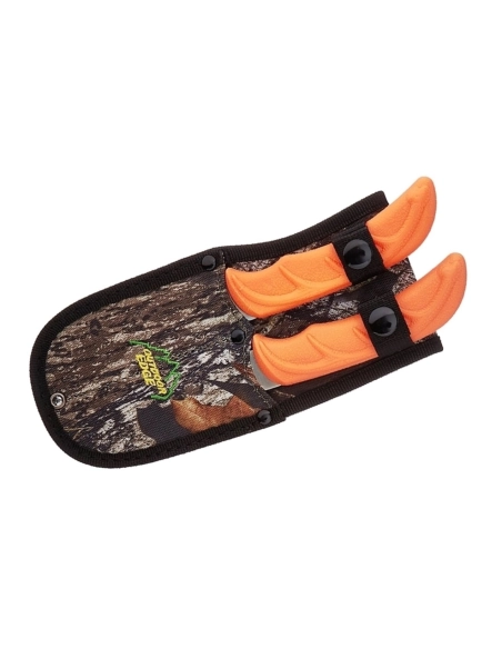 Outdoor Edge WR1C - WILD PAIR - 2 couteaux Skinner & Caper
