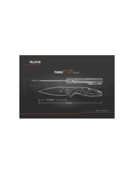 Ruike P105Q Fang - Couteau 213mm