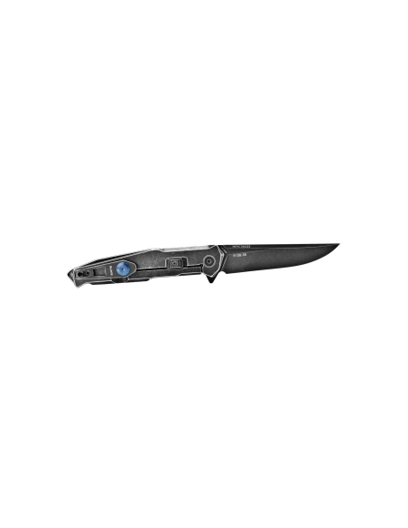 Ruike P108SB - Couteau pliant - Finition noir délavé