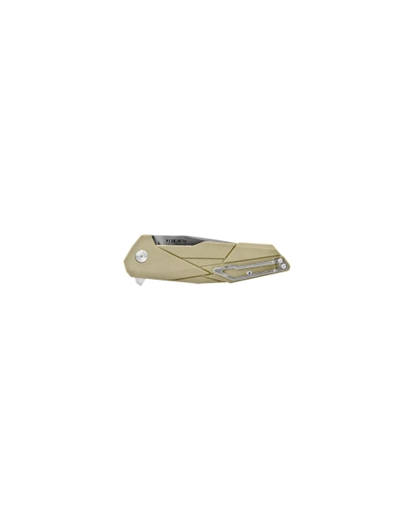 Ruike P138W - Couteau pliant Lame Tanto - Couleur Désert