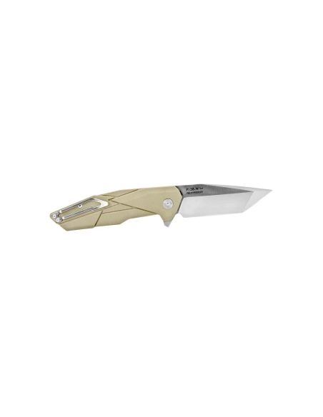 Ruike P138W - Couteau pliant Lame Tanto - Couleur Désert