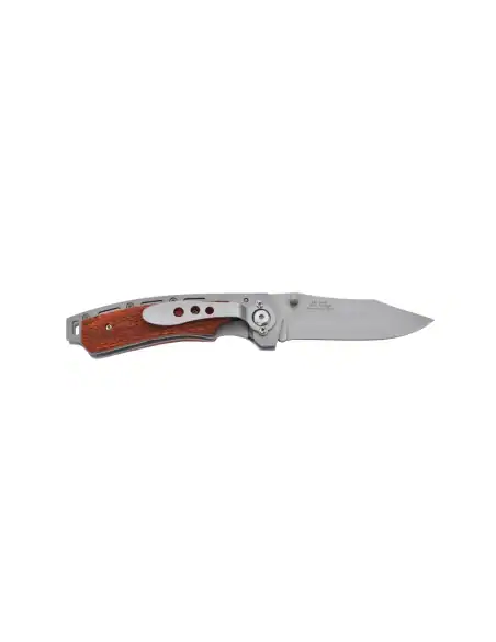 M-Tech - Couteau pliant - Lame acier 440 et manche bois texturé