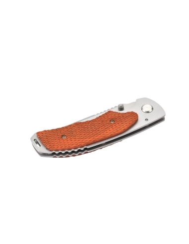 M-Tech - Couteau pliant - Lame acier 440 et manche bois texturé