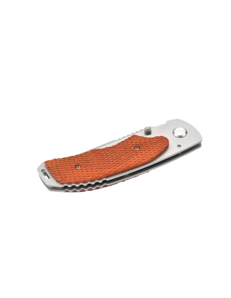 M-Tech - Couteau pliant - Lame acier 440 et manche bois texturé
