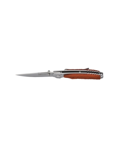 M-Tech - Couteau pliant - Lame acier 440 et manche bois texturé