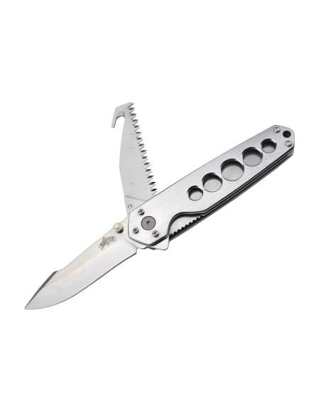 Mtech MU-1010 - Couteau multifonctions double lame