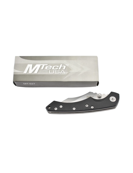 MTech MT-027 - Couteau pliant acier 440 et G10