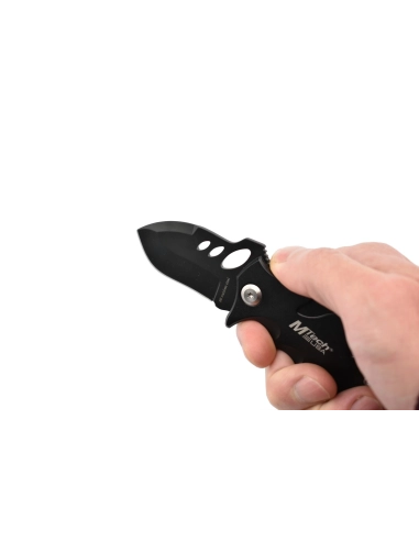 MTech MT-365BK - Couteau de poche Noir en acier 440