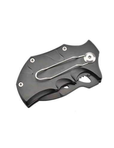 MTech MT-365BK - Couteau de poche Noir en acier 440