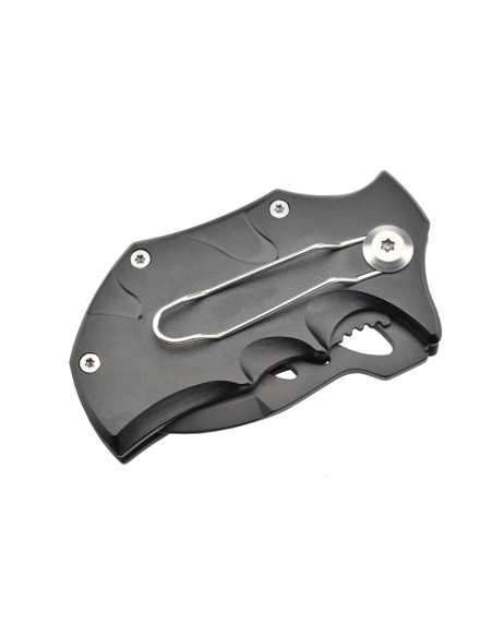 MTech MT-365BK - Couteau de poche Noir en acier 440