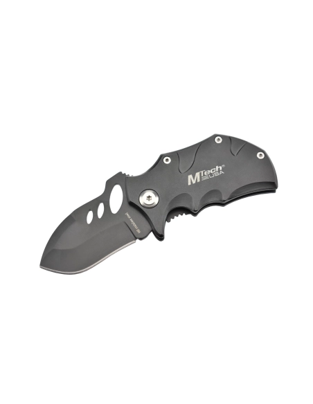 MTech MT-365BK - Couteau de poche Noir en acier 440