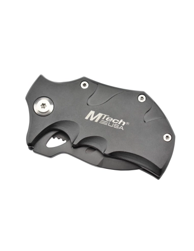 MTech MT-365BK - Couteau de poche Noir en acier 440