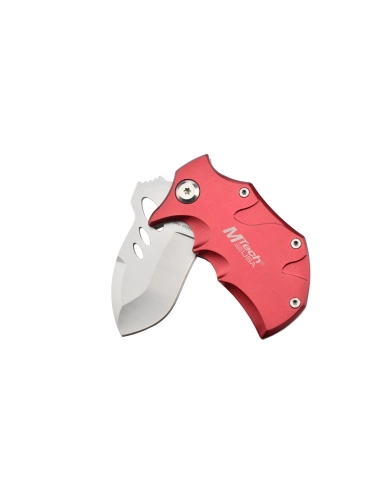 MTech MT-365RD - Couteau de poche Rouge en acier 440