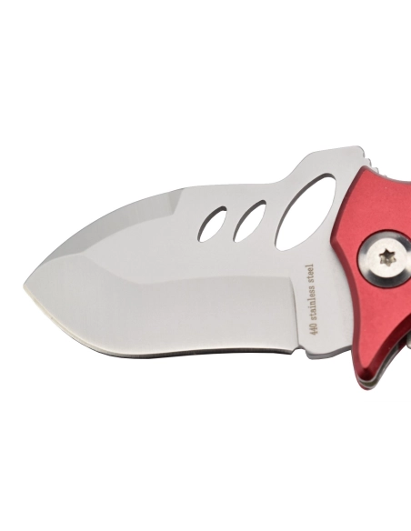 MTech MT-365RD - Couteau de poche Rouge en acier 440