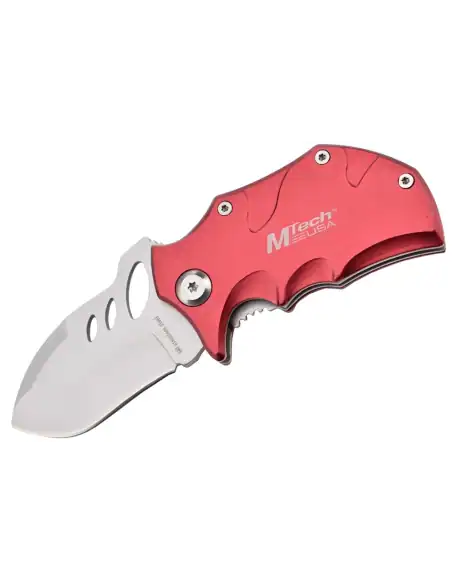 MTech MT-365RD - Couteau de poche Rouge en acier 440