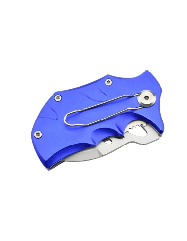 MTech MT-365BL - Couteau de poche Bleu en acier 440