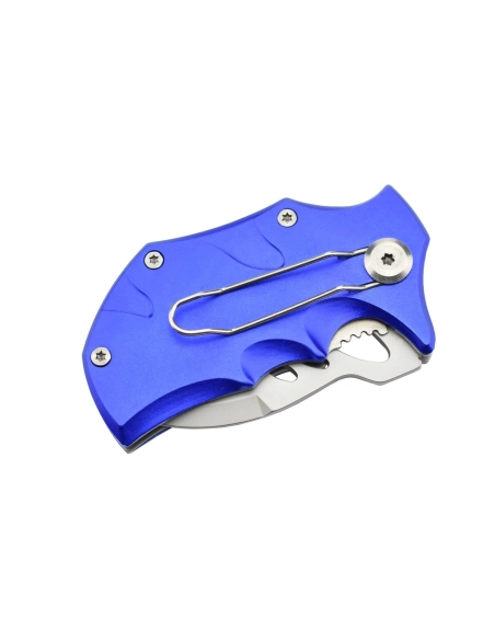 MTech MT-365BL - Couteau de poche Bleu en acier 440