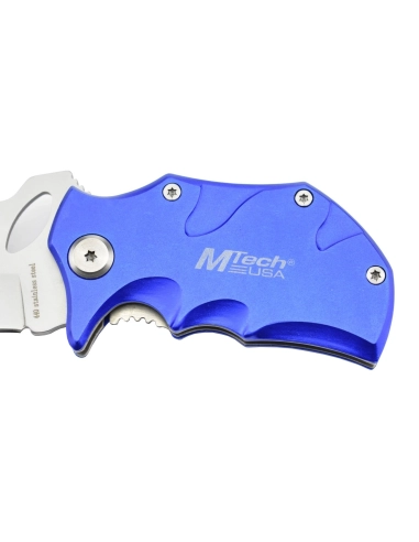 MTech MT-365BL - Couteau de poche Bleu en acier 440