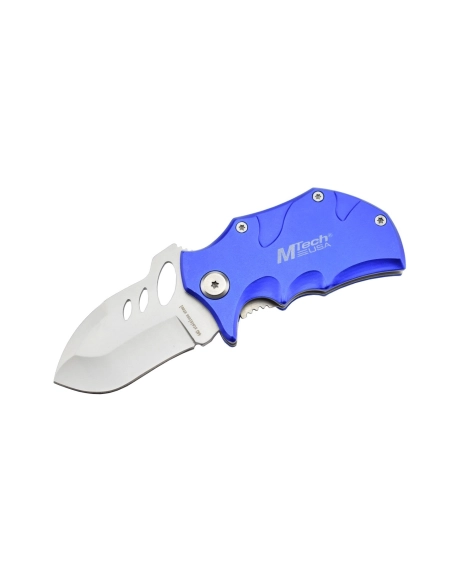 MTech MT-365BL - Couteau de poche Bleu en acier 440