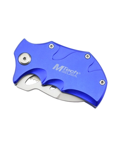 MTech MT-365BL - Couteau de poche Bleu en acier 440