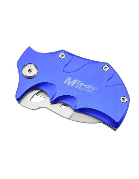 MTech MT-365BL - Couteau de poche Bleu en acier 440